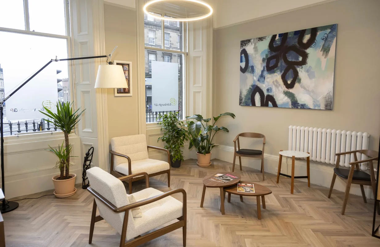 Edinburgh GP Waiting room
